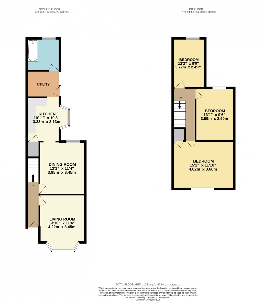 Floorplan for Wolverton, Milton Keynes