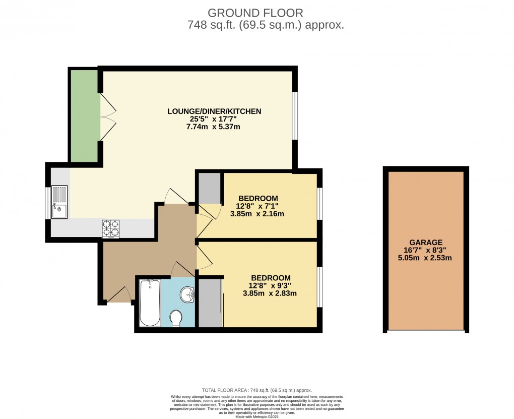 Floorplan for Kingsmead