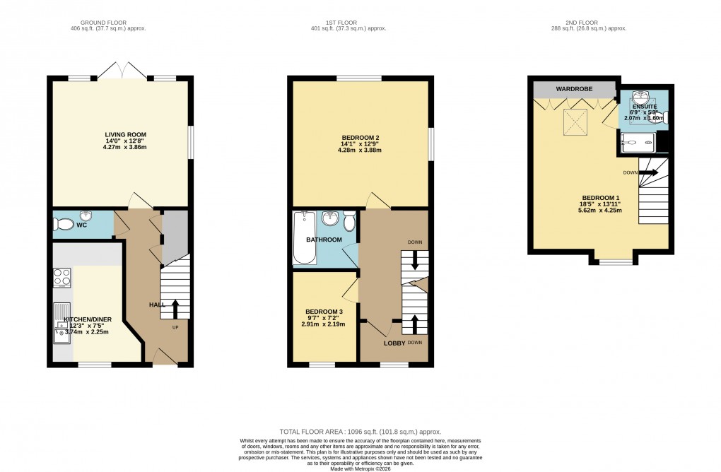 Floorplan for Whitehouse, Milton Keynes, Bucks