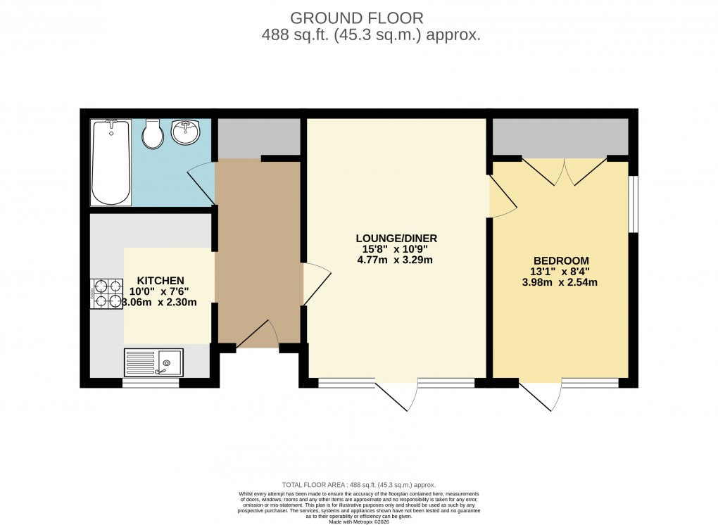 Floorplan for Bradwell Common