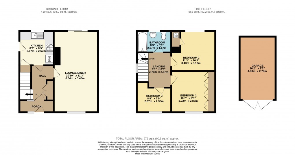 Floorplan for Newport Pagnell, Buckinghamshire