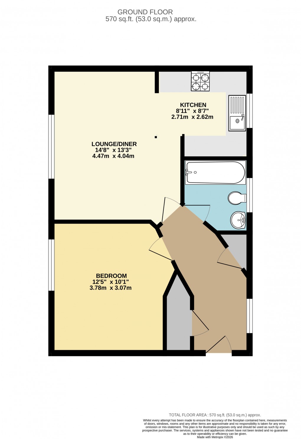 Floorplan for Brooklands