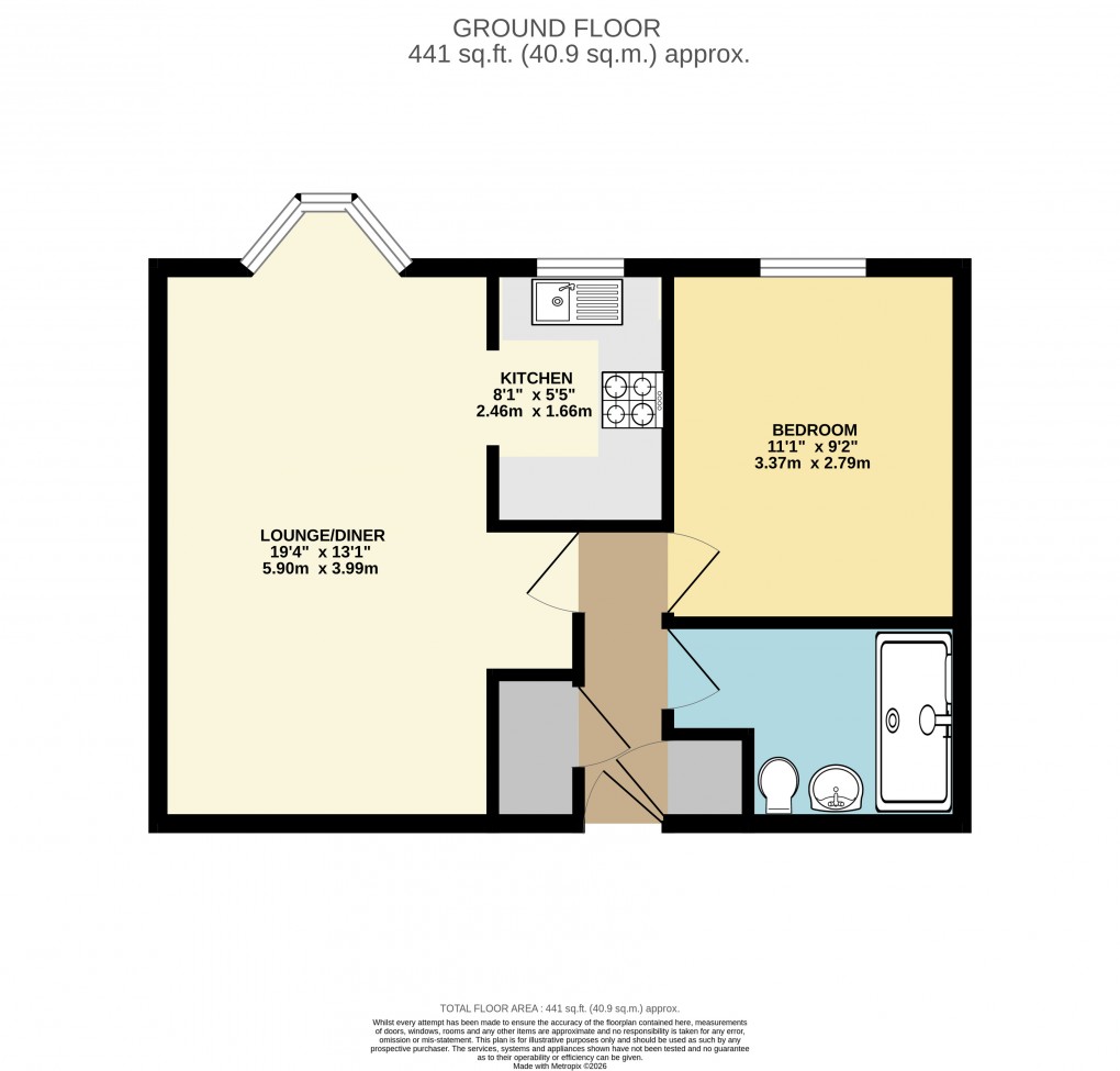 Floorplan for Woburn Road