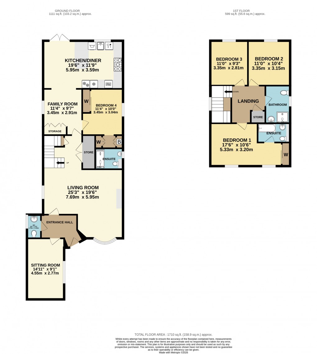 Floorplan for Neath Hill, Milton Keynes, Buckinghamshire