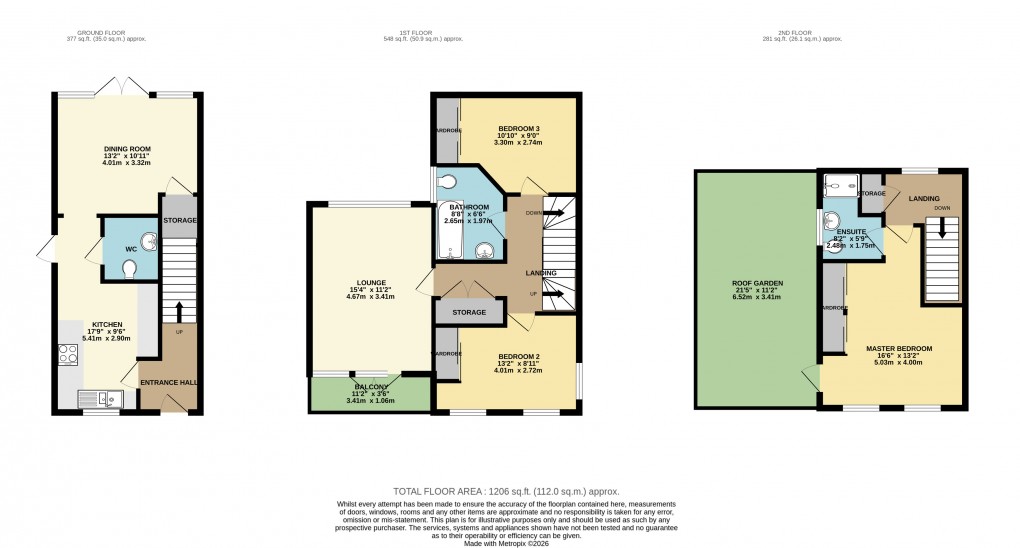 Floorplan for Oakgrove, Milton Keynes, Bucks