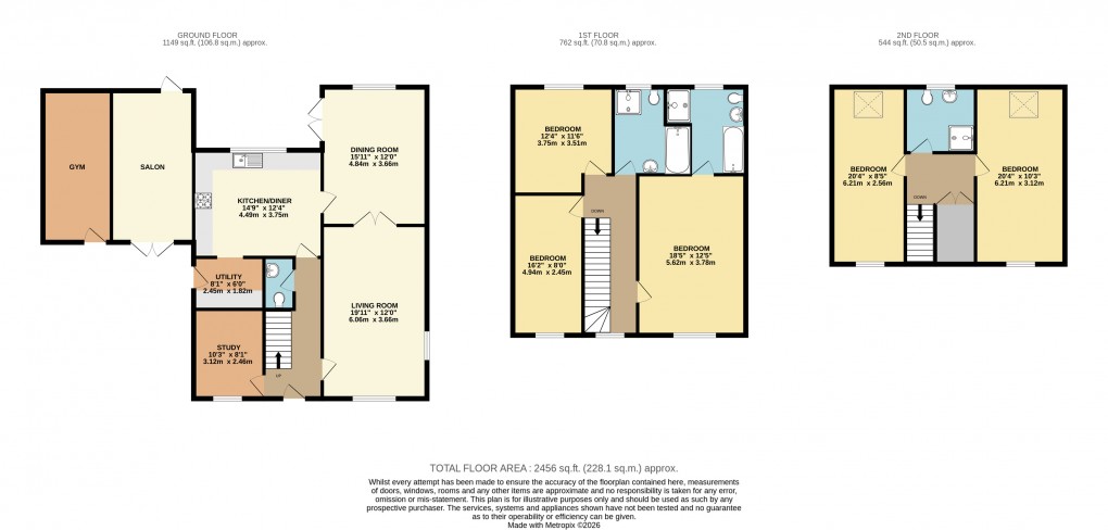 Floorplan for Westcroft, Milton Keynes