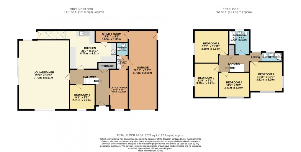 Floorplan for Newport Pagnell, Buckinghamshire