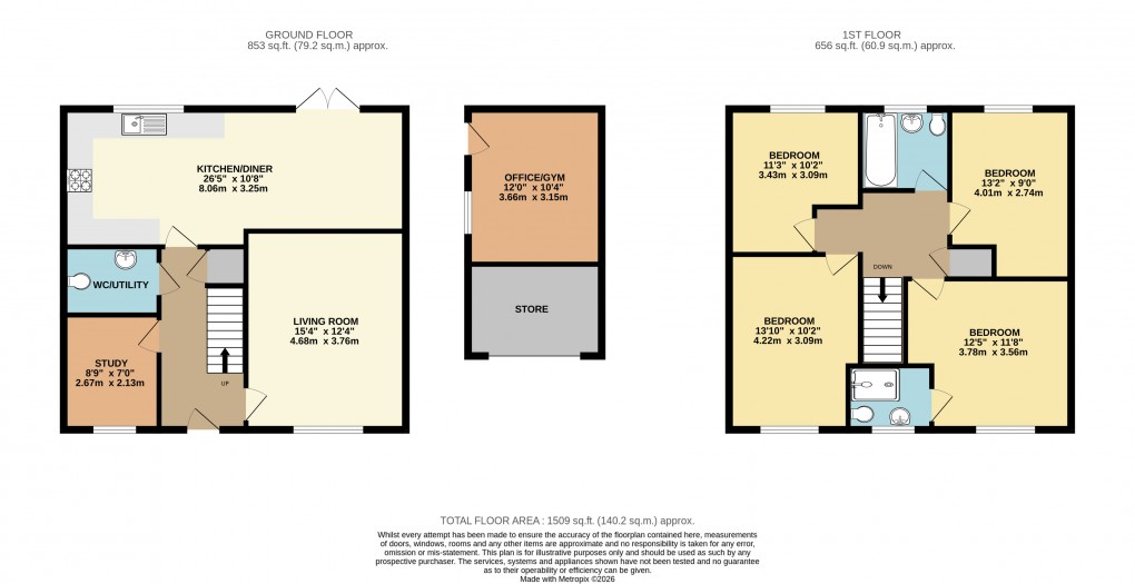Floorplan for Kingsmead