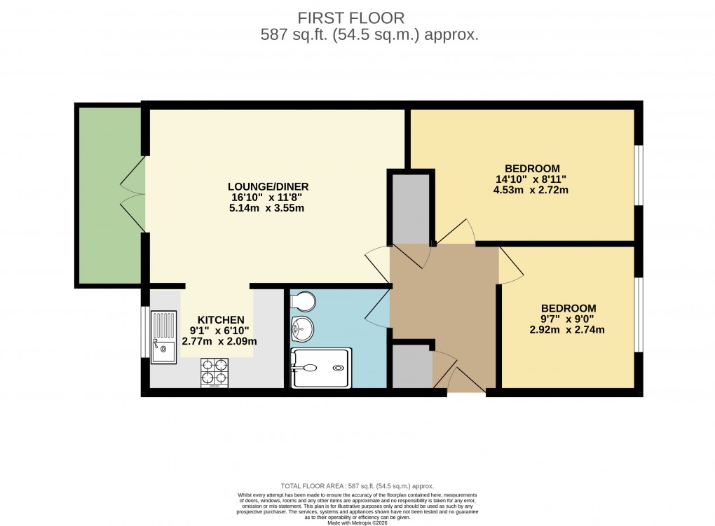 Floorplan for Broughton