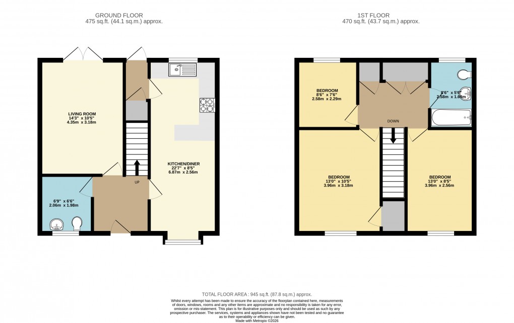 Floorplan for Bradwell