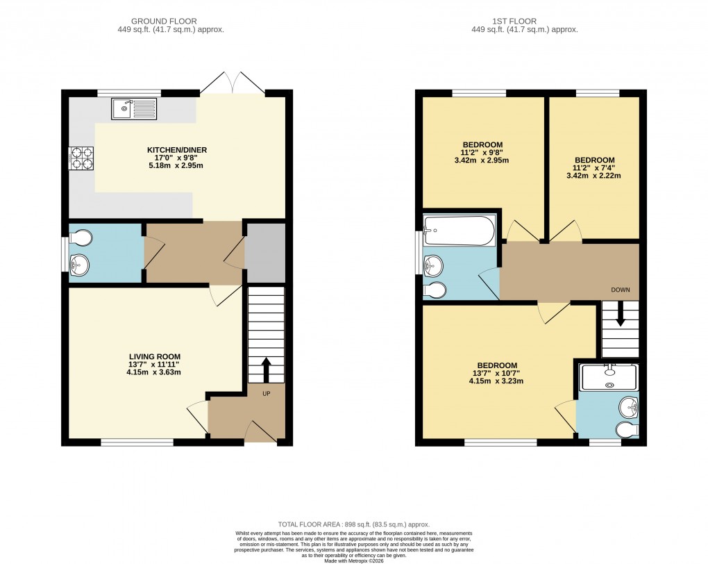 Floorplan for Whitehouse