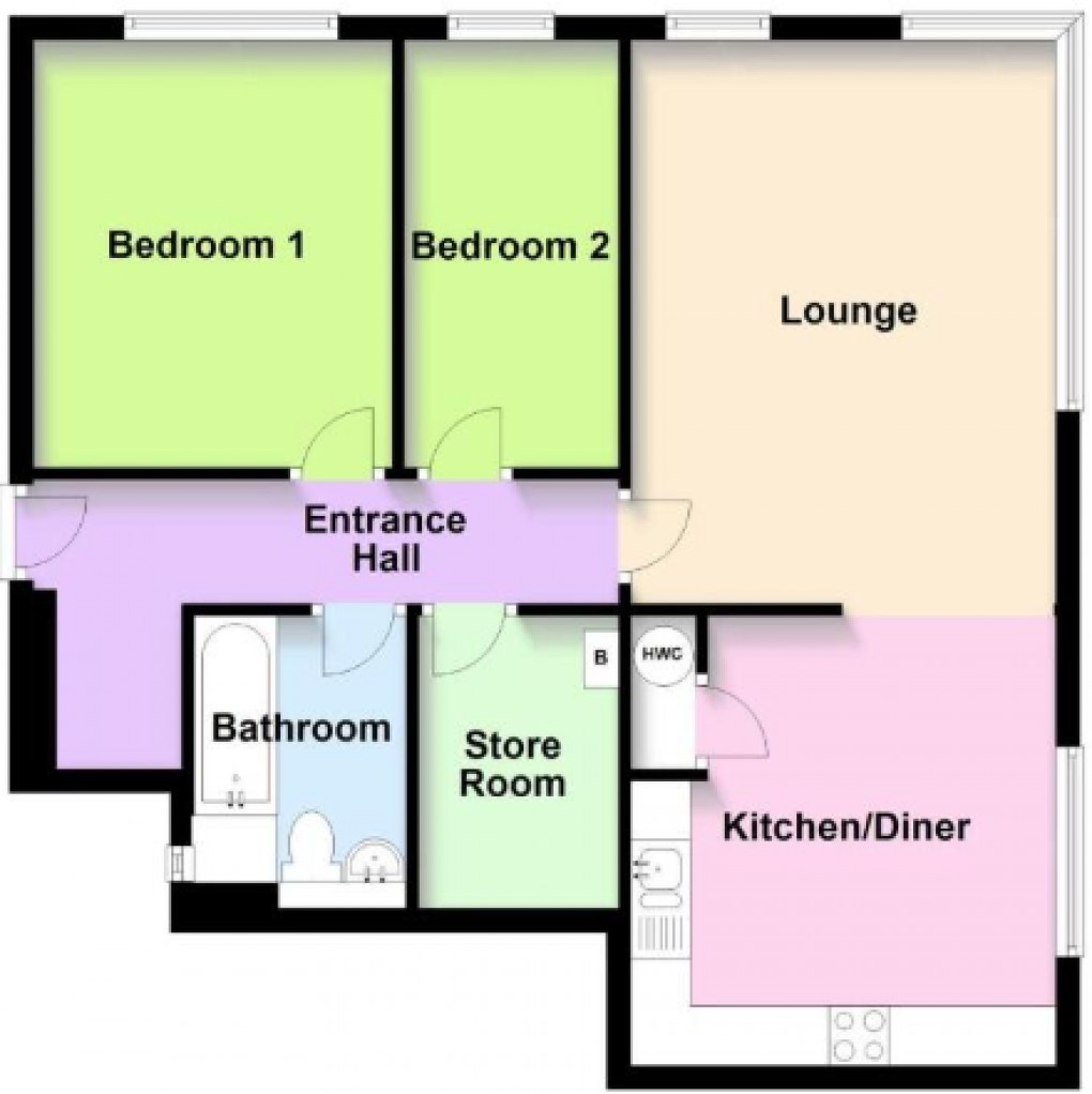 Floorplan for Oldbrook