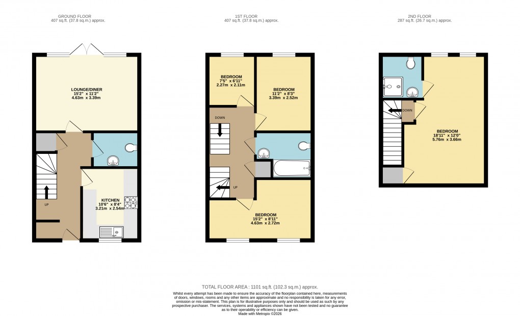 Floorplan for Westcroft