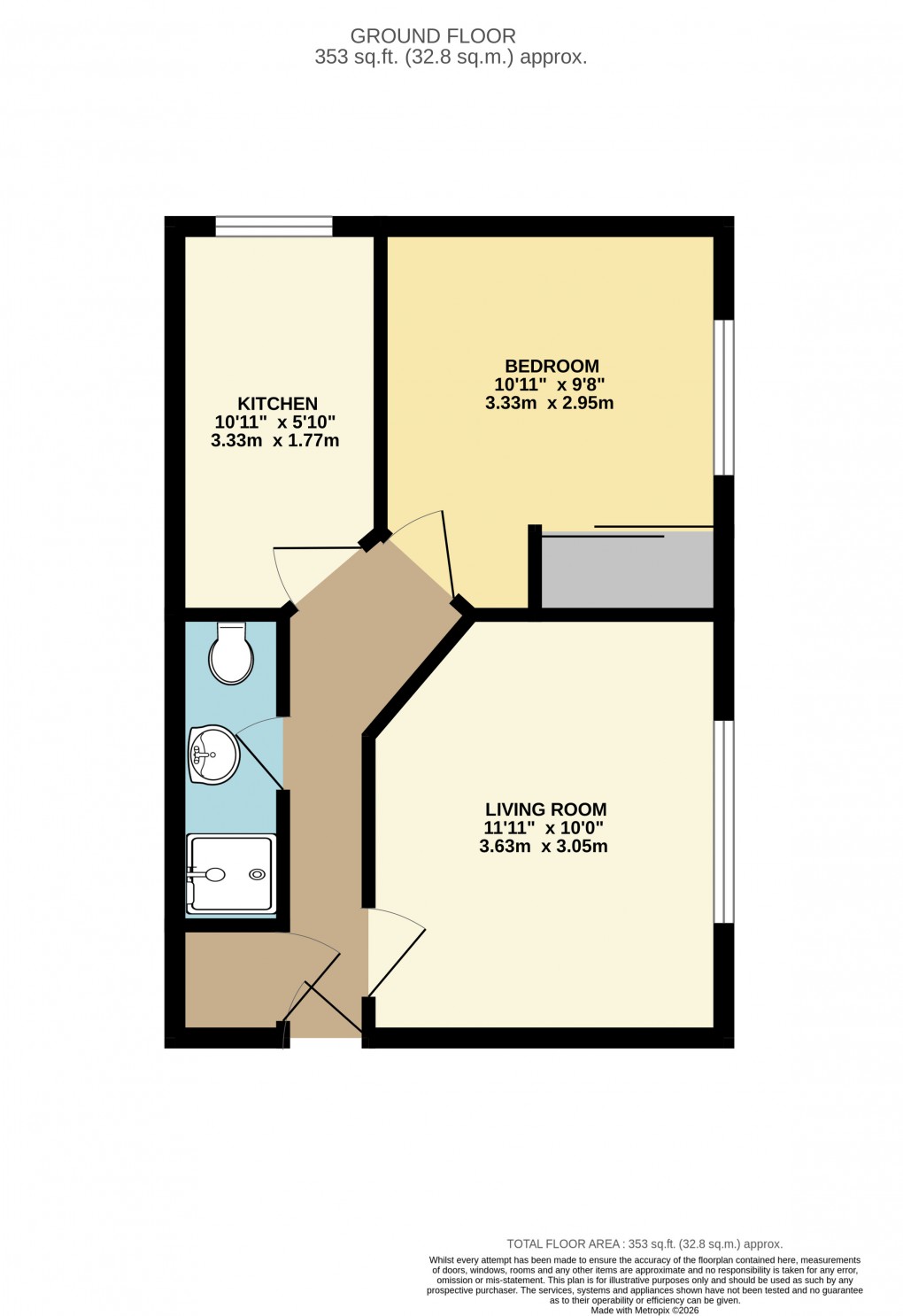 Floorplan for Westcroft