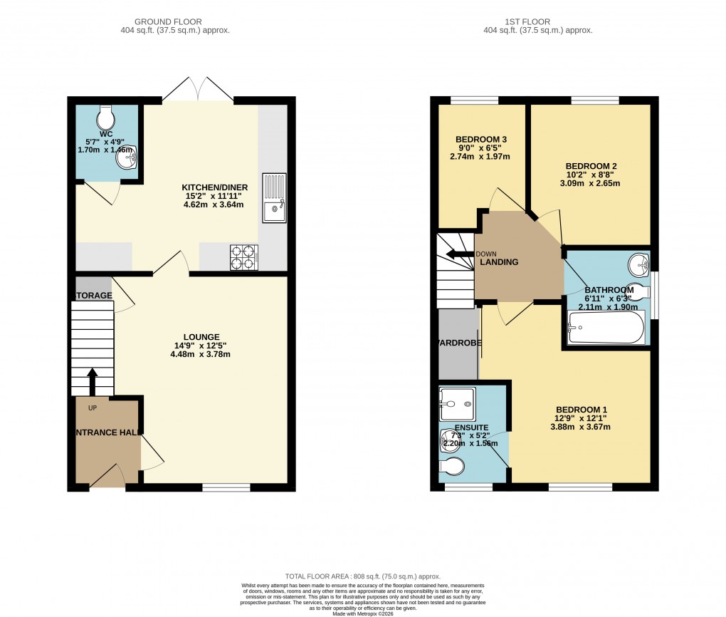 Floorplan for Winslow Park, Winslow, Buckinghamshire