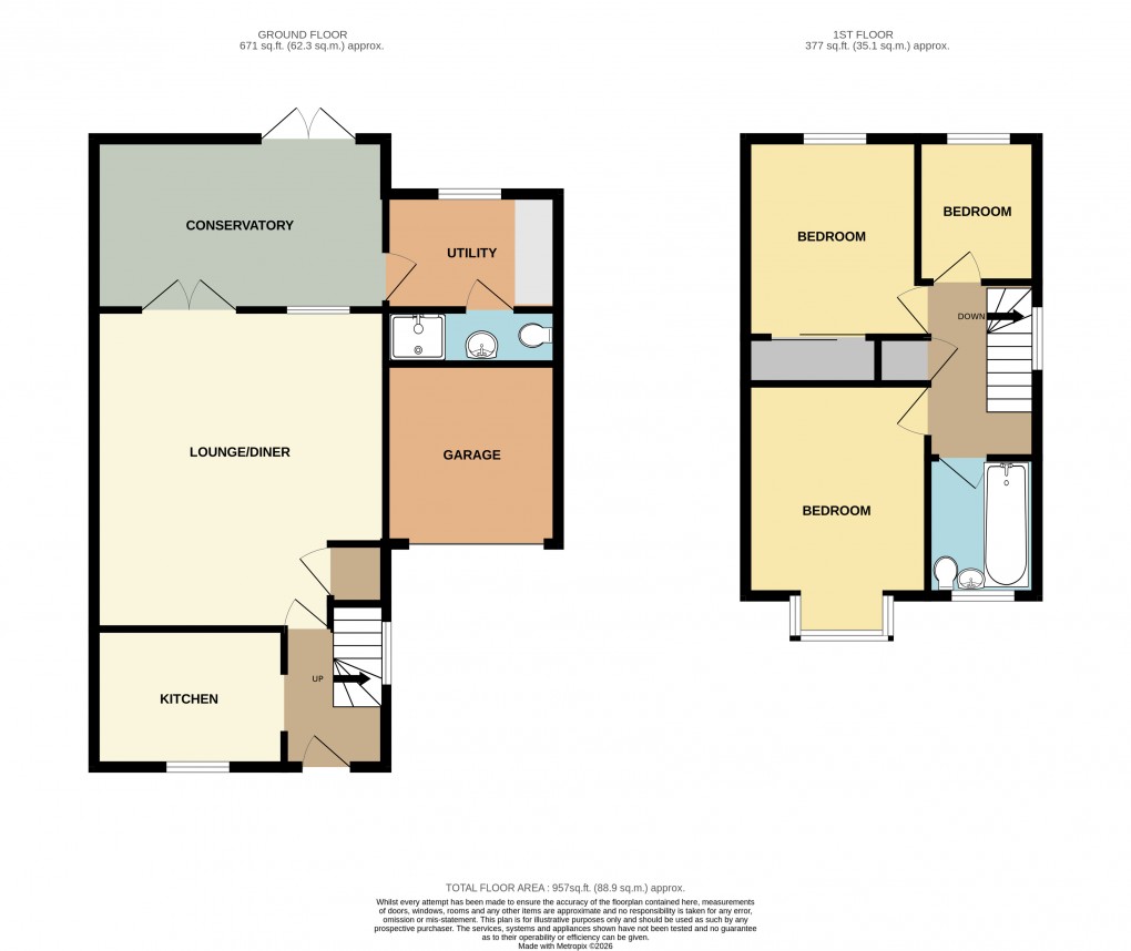 Floorplan for Great Holm, Milton Keynes