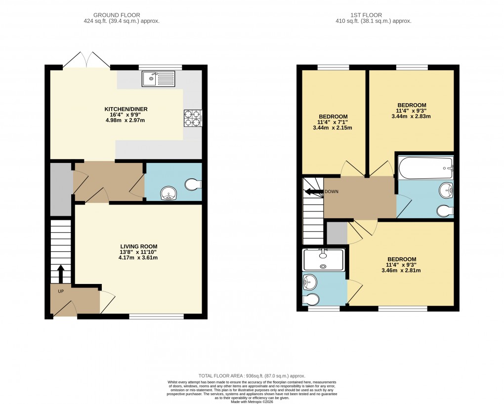Floorplan for Whitehouse