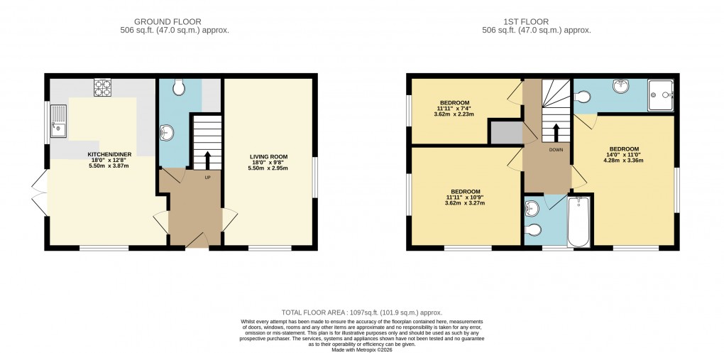 Floorplan for Whitehouse