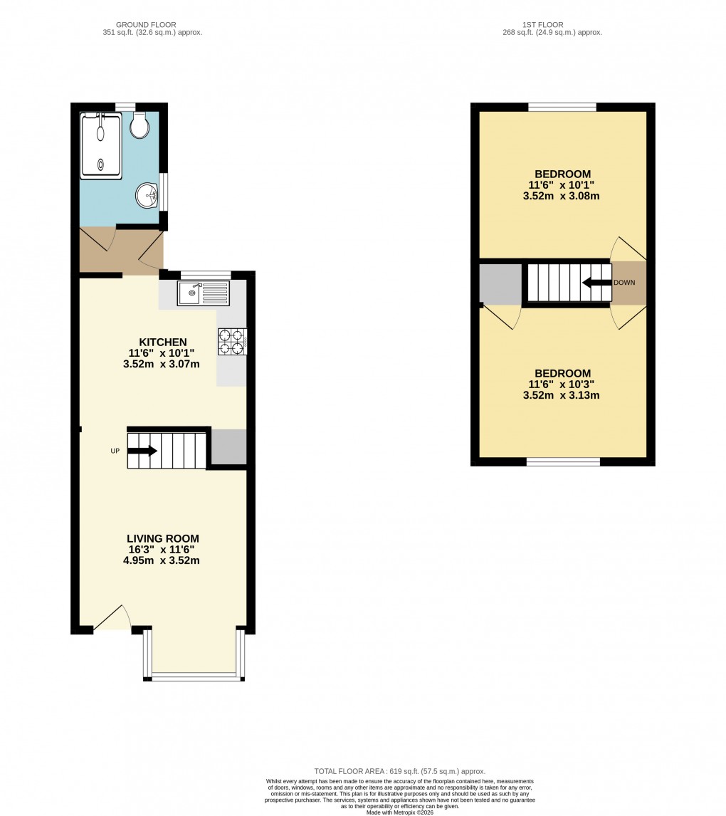 Floorplan for Bradwell Village, Milton Keynes, Bucks