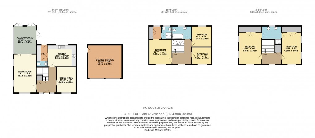 Floorplan for Shenley Brook End, Milton Keynes, Bucks