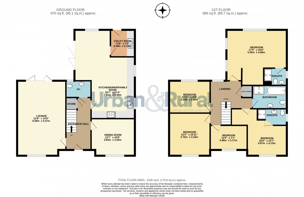 Floorplan for The Grange At Roxton, School Lane, Roxton