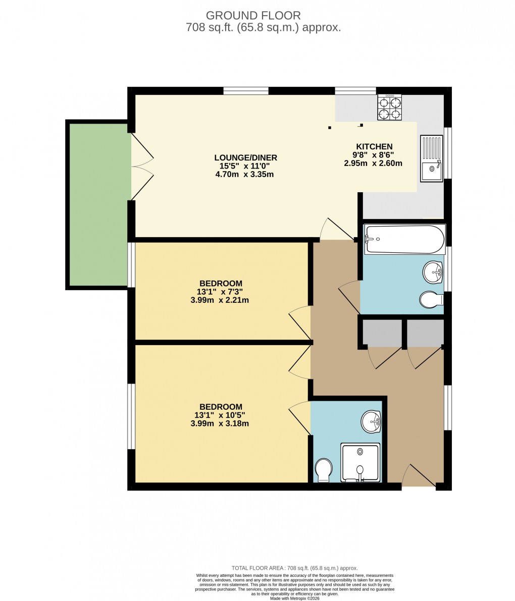 Floorplan for Kingsmead, Milton Keynes