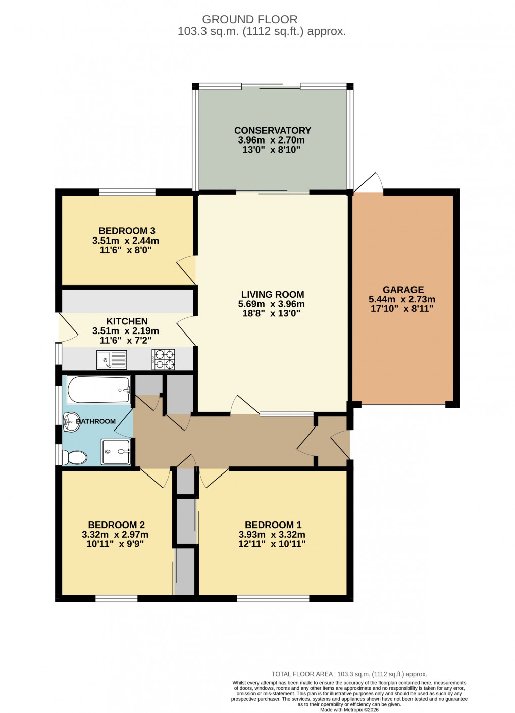Floorplan for Bletchley