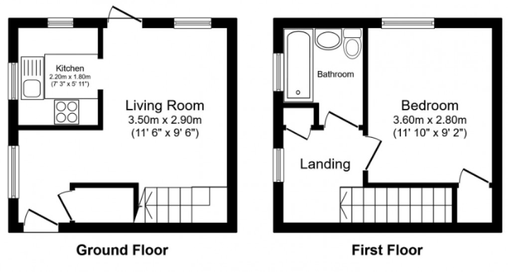 Floorplan for Bradwell Common, Milton Keynes, Buckinghamshire