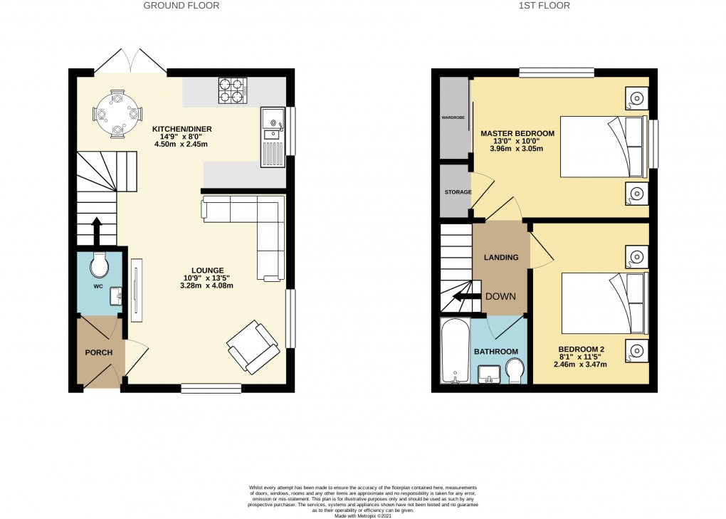 Floorplan for Newport Pagnell