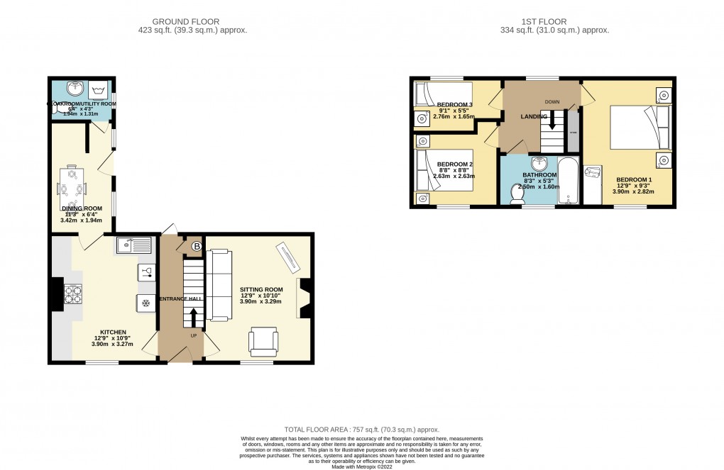 Floorplan for Newport Pagnell