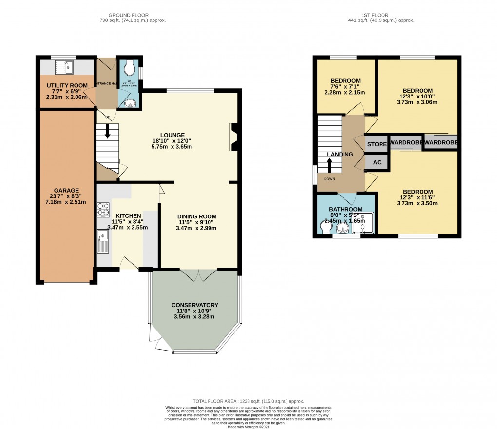 Floorplan for Newport Pagnell, Buckinghamshire