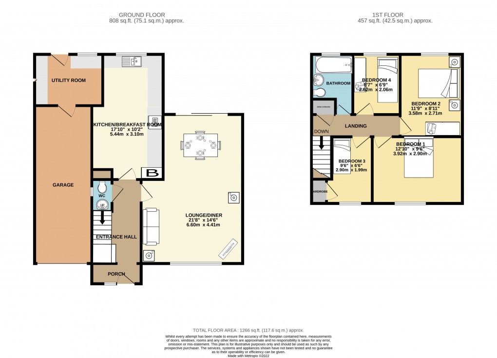 Floorplan for Newport Pagnell, Buckinghamshire