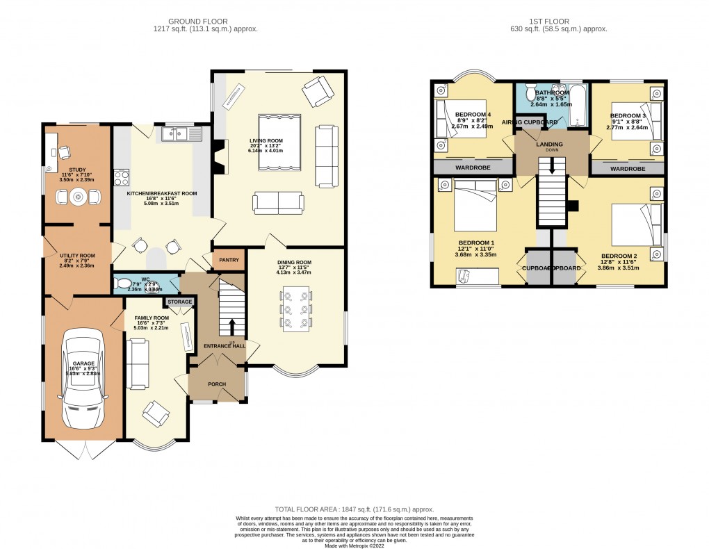 Floorplan for Newport Pagnell, Buckinghamshire