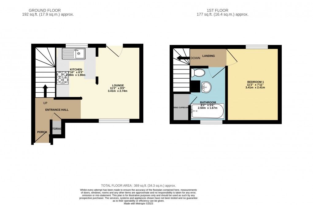 Floorplan for Newport Pagnell, Buckinghamshire