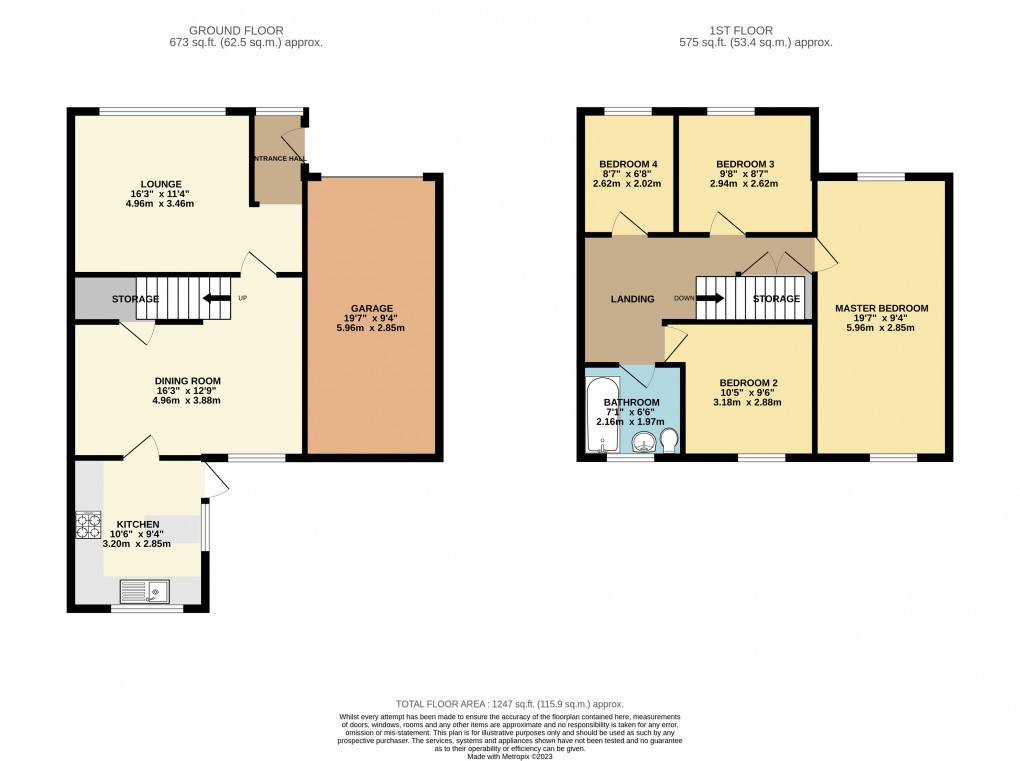 Floorplan for Newport Pagnell, Buckinghamshire