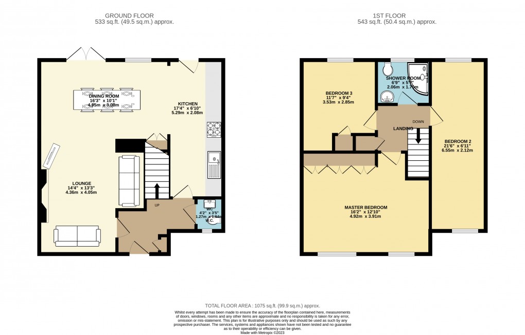 Floorplan for Newport Pagnell, Buckinghamshire