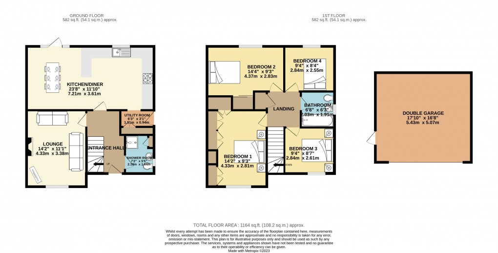 Floorplan for Newport Pagnell, Buckinghamshire