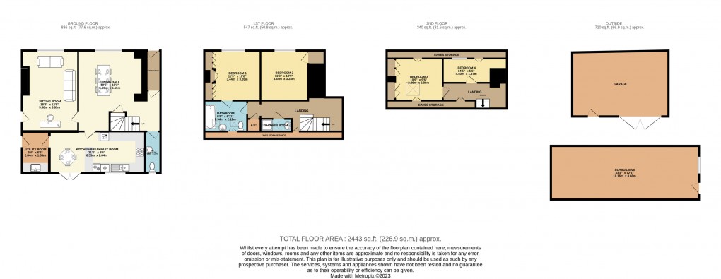 Floorplan for Newport Pagnell, Buckinghamshire