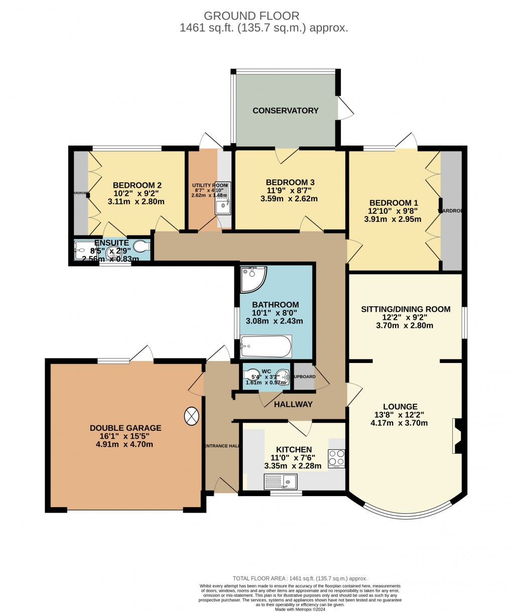 Floorplan for North Crawley, Newport Pagnell, Bucks