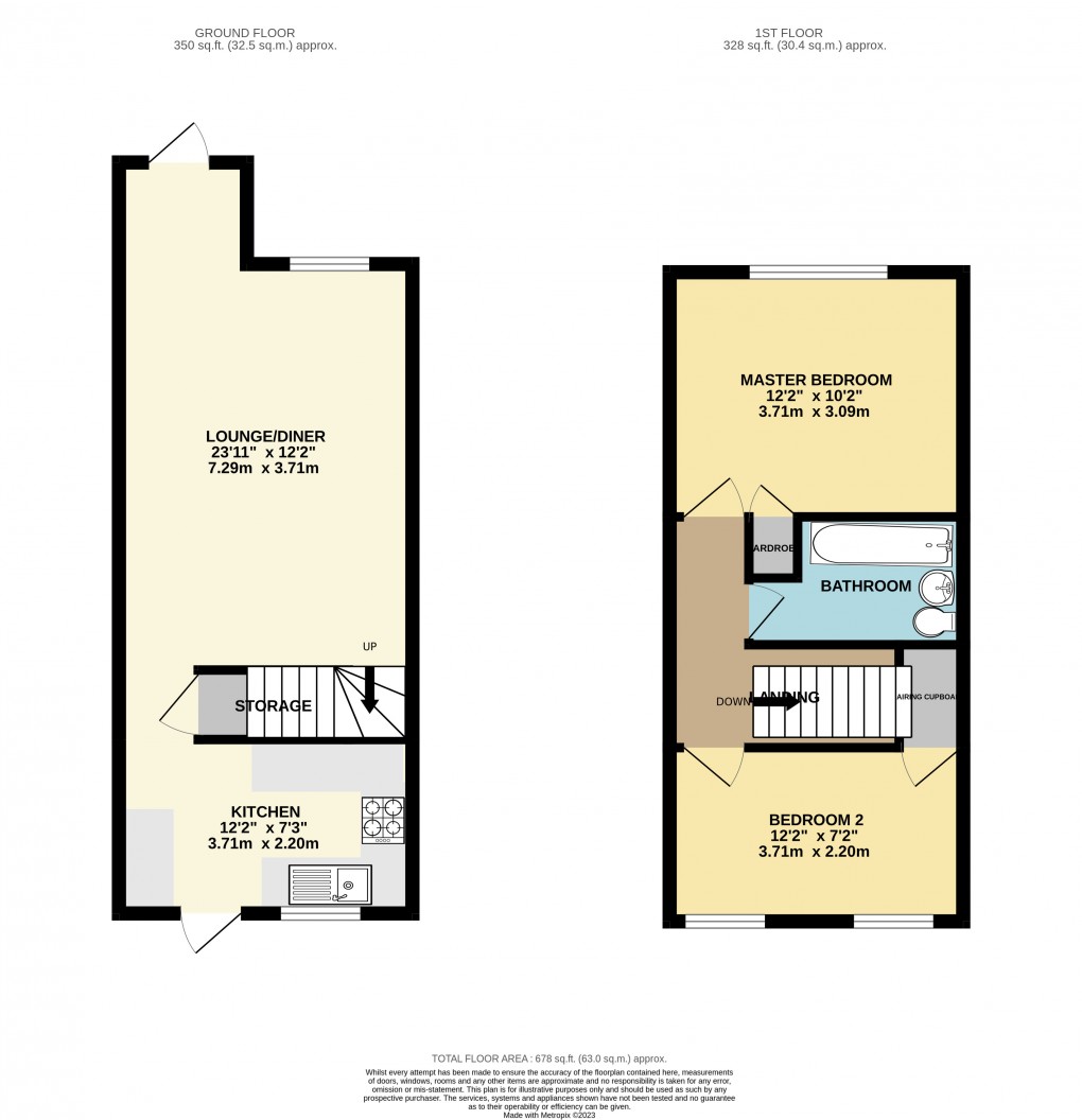 Floorplan for Newport Pagnell, Milton Keynes, Bucks