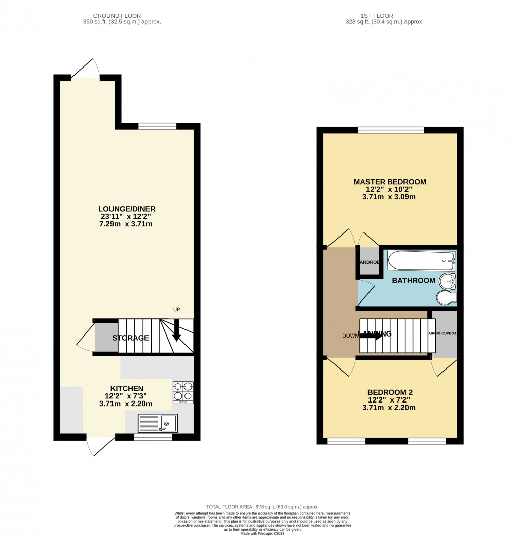 Floorplan for Newport Pagnell, Milton Keynes, Bucks