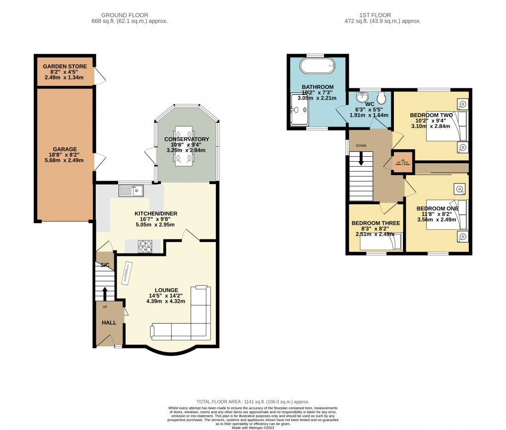 Floorplan for Newport Pagnell, Buckinghamshire