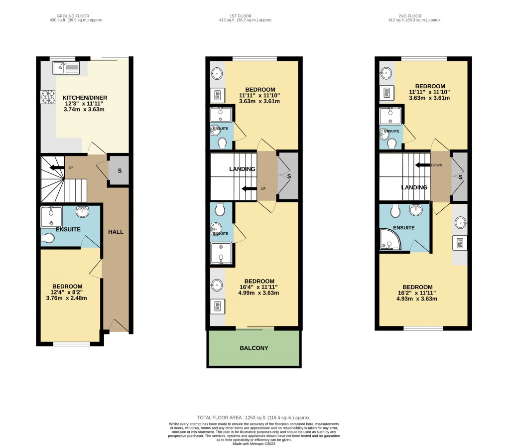 Floorplan for Conniburrow, Milton Keynes, Buckinghamshire