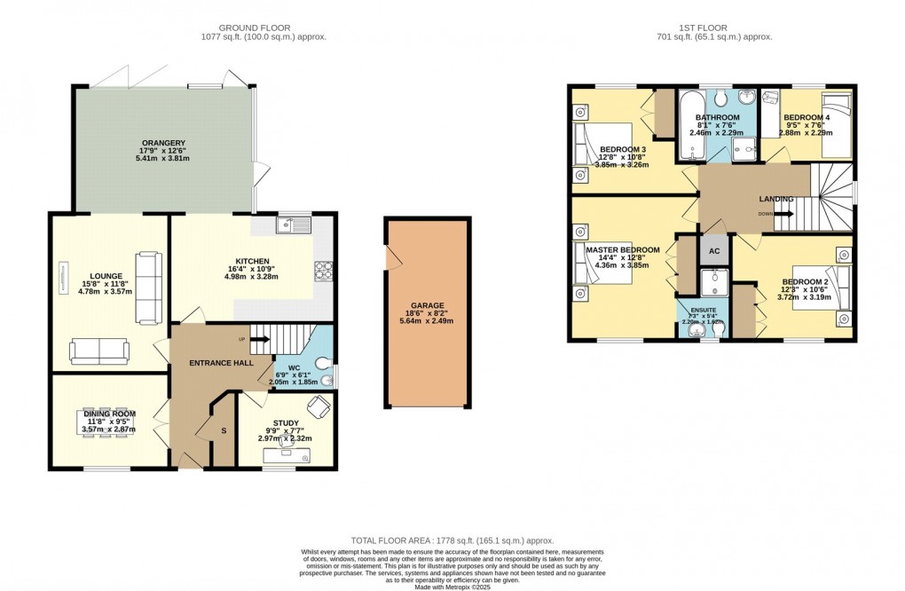 Floorplan for Oakridge Park, Milton Keynes, Buckinghamshire