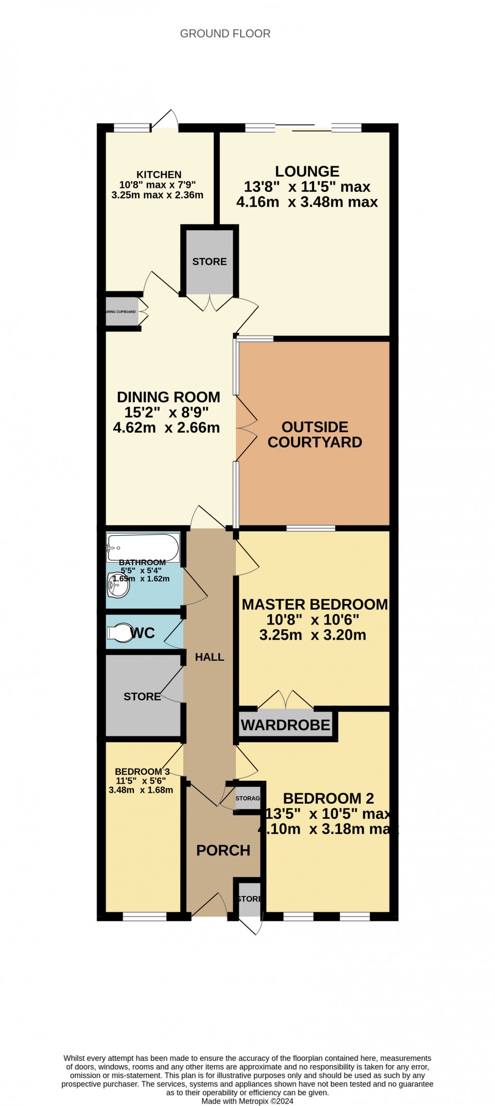 Floorplan for Great Linford