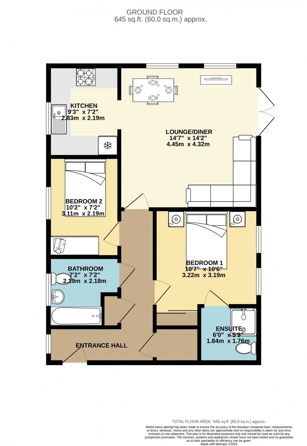 Floorplan for Newport Pagnell, Buckinghamshire