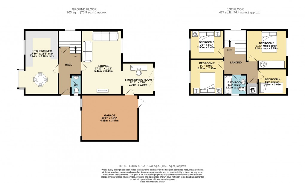 Floorplan for Newport Pagnell, Buckinghamshire