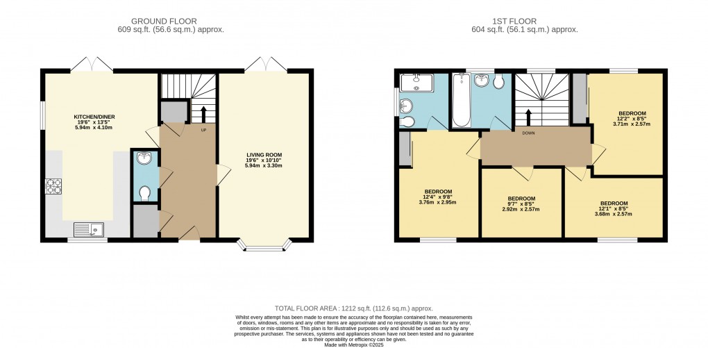 Floorplan for Brooklands, Milton Keynes, Buckinghamshire