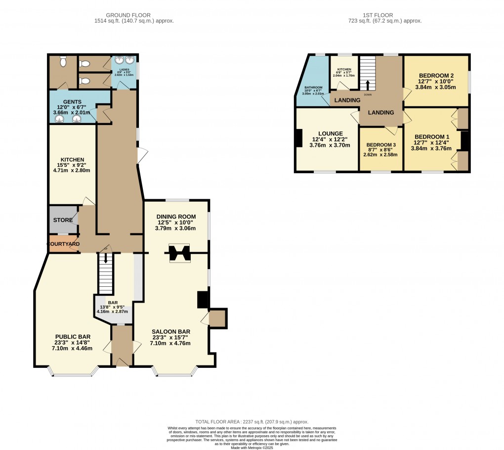 Floorplan for Stoke Goldington, Buckinghamshire