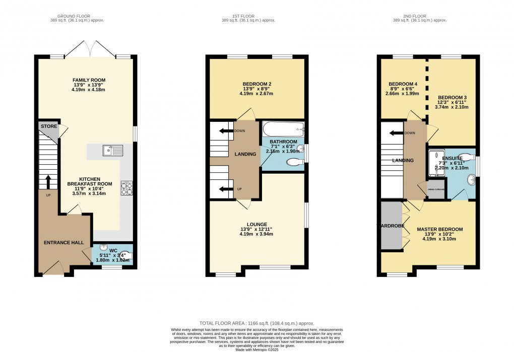Floorplan for Redhouse Park, Milton Keynes, Buckinghamshire